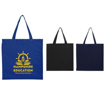 Economy Colored Vertical Flat Tote